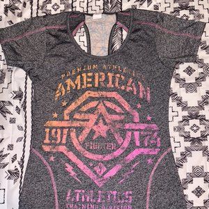 Gray Athletic Shirt